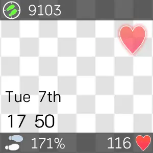 Screenshot preview of Your Valentine Hourly